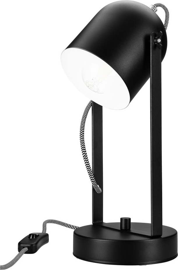 Černá stolní lampa - LAMKUR LAMKUR