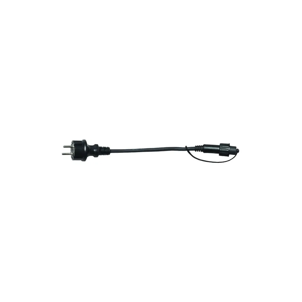 Černý napájecí kabel Star Trading Start Cable System Expo Connecta, délka 500 cm