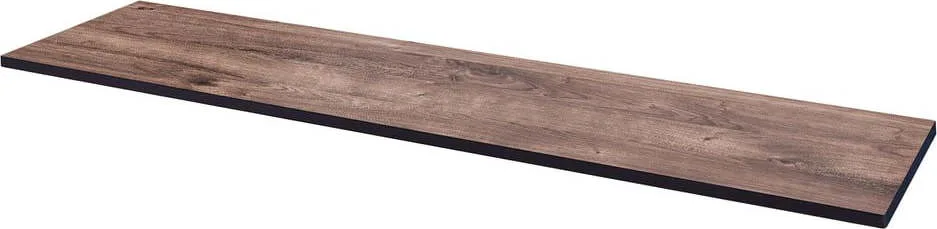 Hnědá pracovní deska v dekoru dubu 103x45 cm Set 374