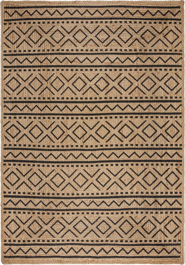 Jutový koberec v přírodní barvě 160x230 cm Luis – Flair Rugs Flair Rugs