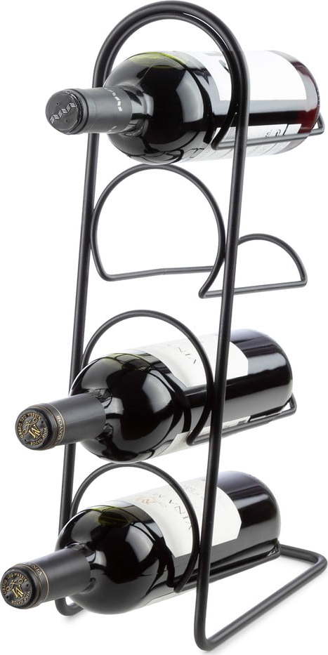 Kovový stojan na víno na 4 lahve – Compactor Compactor