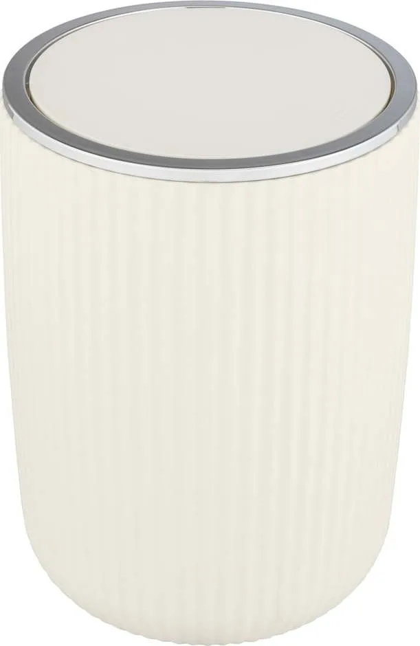 Krémově bílý odpadkový koš 5,5 l Agropoli - Wenko