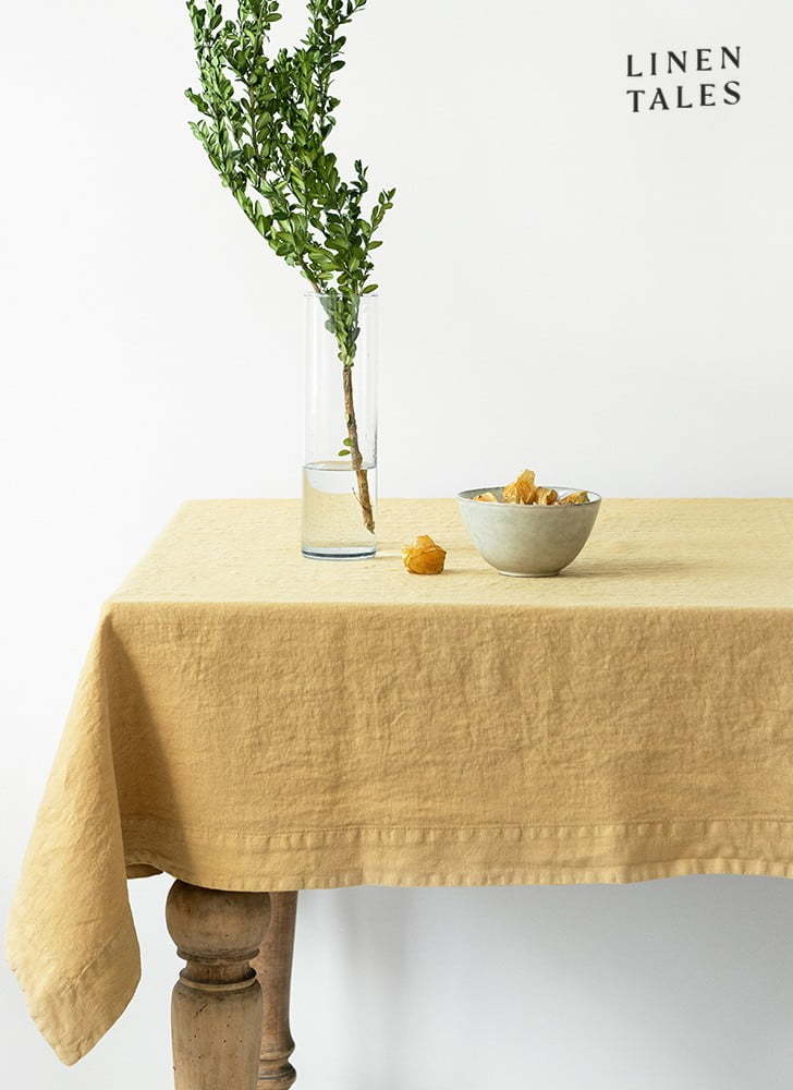 Lněný ubrus 140x140 cm – Linen Tales Linen Tales