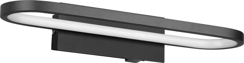 Matně černé LED nástěnné svítidlo (délka 40 cm) Gianni – Trio TRIO