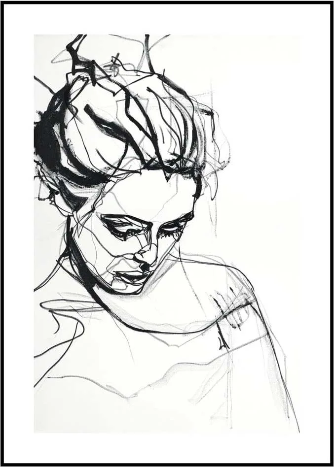 Obraz 30x40 cm Silhouette – Malerifabrikken