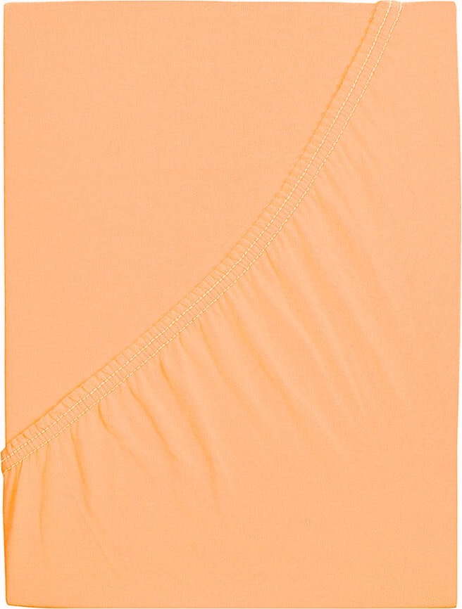 Napínací prostěradlo v lososové barvě 120x200 cm – B.E.S. B.E.S.