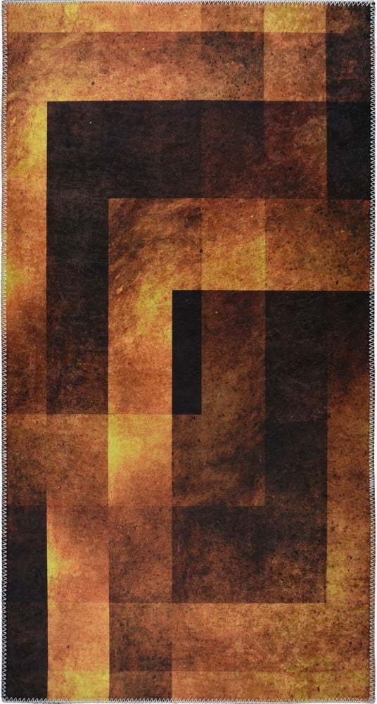 Oranžový pratelný koberec běhoun 80x200 cm – Vitaus Vitaus