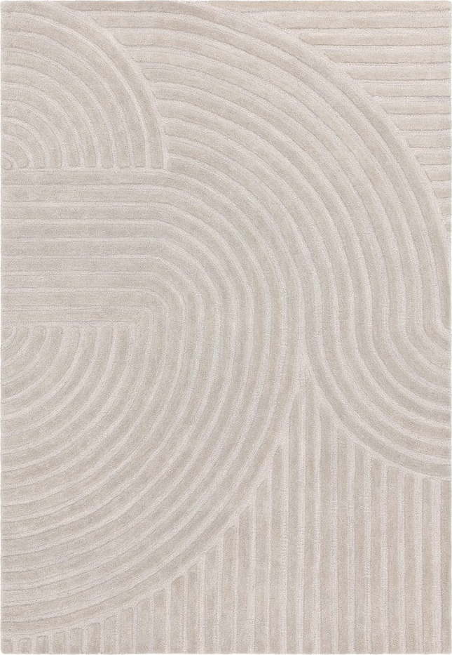Světle šedý vlněný koberec 200x290 cm Hague – Asiatic Carpets Asiatic Carpets