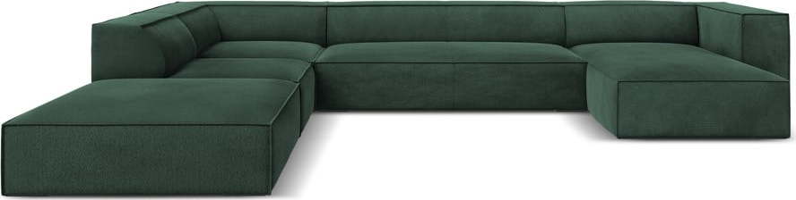Tmavě zelená rohová pohovka (levý roh) Madame – Windsor & Co Sofas Windsor & Co Sofas
