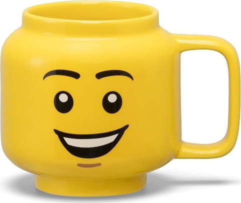 Žlutý keramický dětský hrnek 255 ml Head – LEGO® LEGO