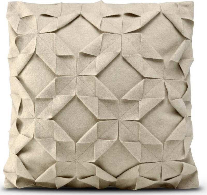 Povlak na polštář z plsti 50x50 cm Origami felt – HF Living HF Living
