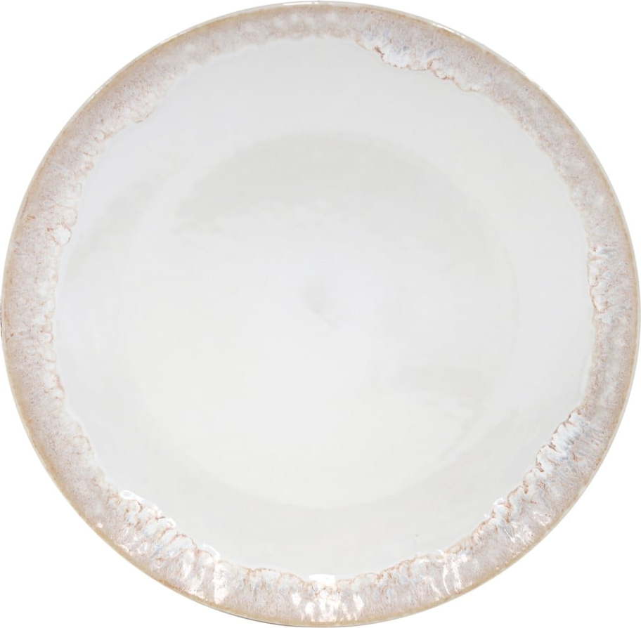Bílý talíř z kameniny ø 27 cm Taormina – Casafina Casafina