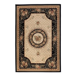 Černo-béžový koberec 160x235 cm Herat – Nouristan Nouristan