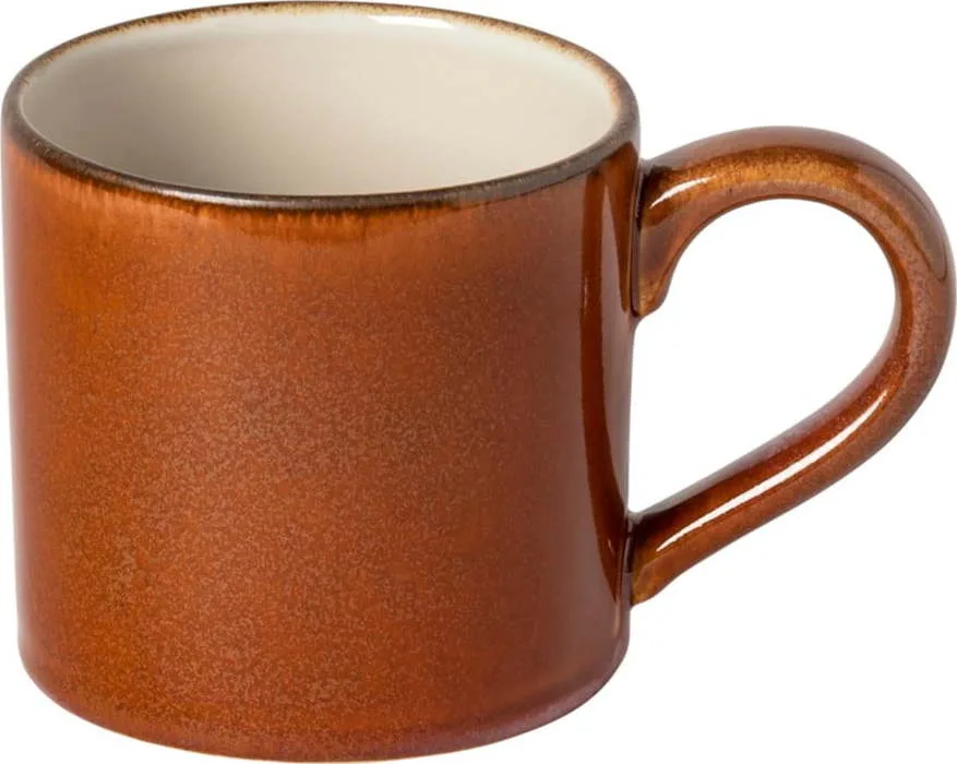 Hrnek z kameniny v cihlovo-béžové barvě 380 ml Poterie – Casafina