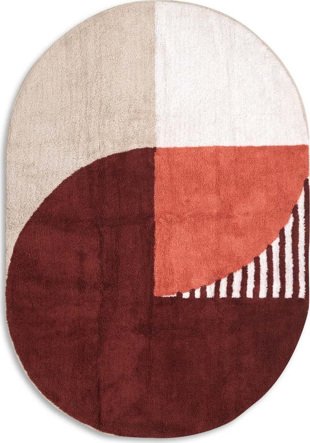 Vínový pratelný koberec 134x200 cm Faaborg – HF Living HF Living