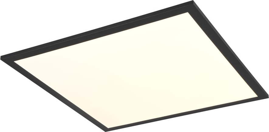 Černé LED stropní svítidlo 44.5x44.5 cm Beta – Trio TRIO