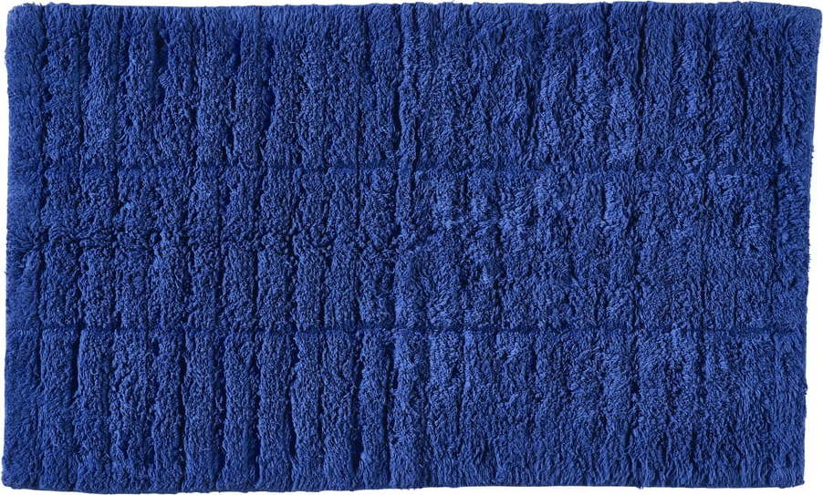Modrá koupelnová předložka 50x80 cm Indigo – Zone Zone