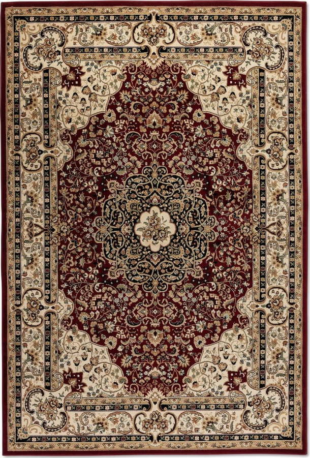 Vínovo-béžový koberec 160x235 cm Herat – Nouristan Nouristan
