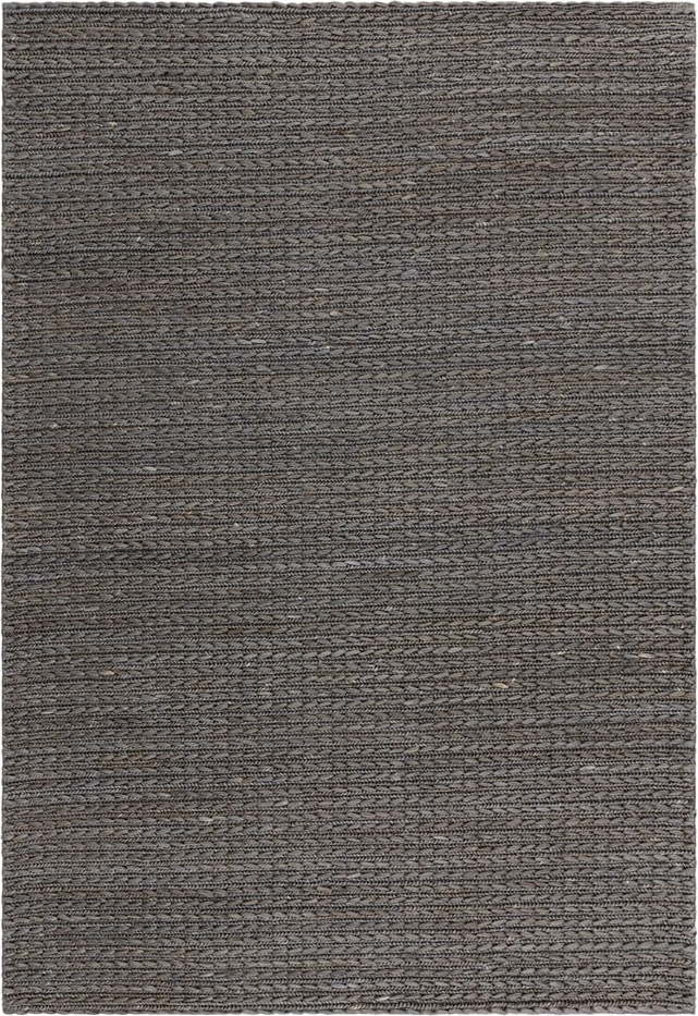 Antracitový ručně tkaný jutový koberec 160x230 cm Oakley – Asiatic Carpets Asiatic Carpets