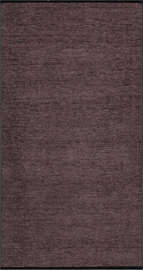 Vínovo-černý pratelný bavlněný koberec 160x230 cm Bendigo – Vitaus Vitaus