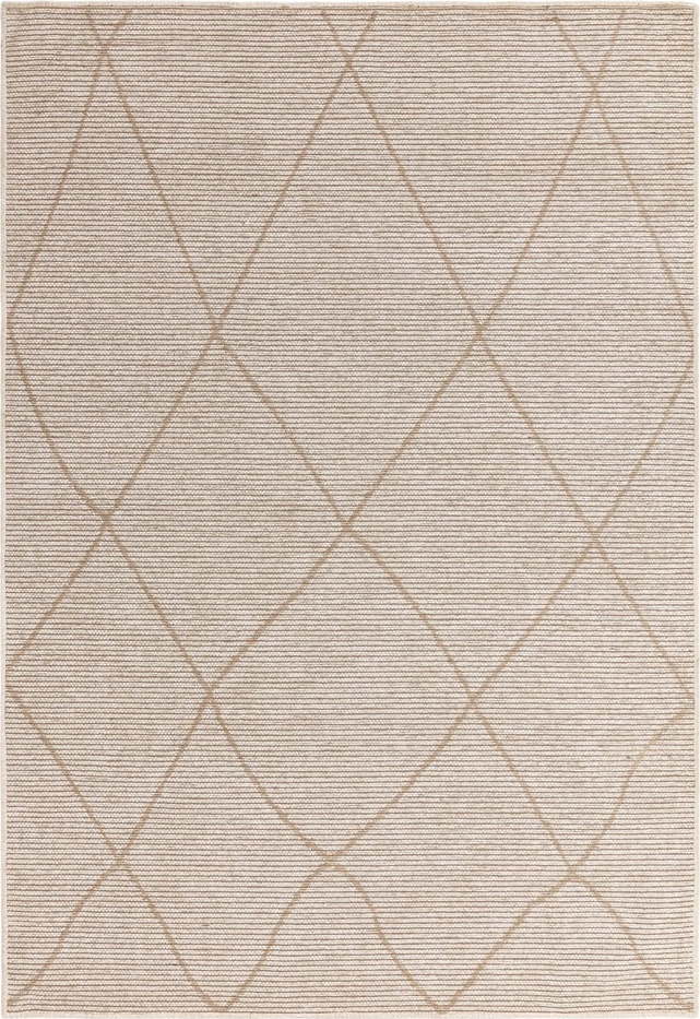 Krémový koberec s příměsí juty 120x170 cm Mulberrry – Asiatic Carpets Asiatic Carpets
