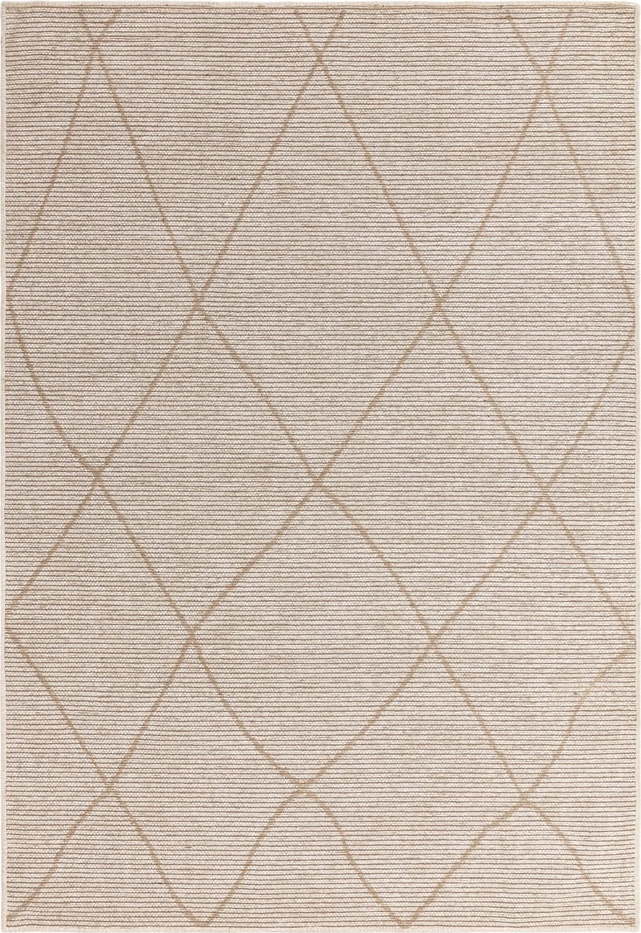 Krémový koberec s příměsí juty 120x170 cm Mulberrry – Asiatic Carpets Asiatic Carpets