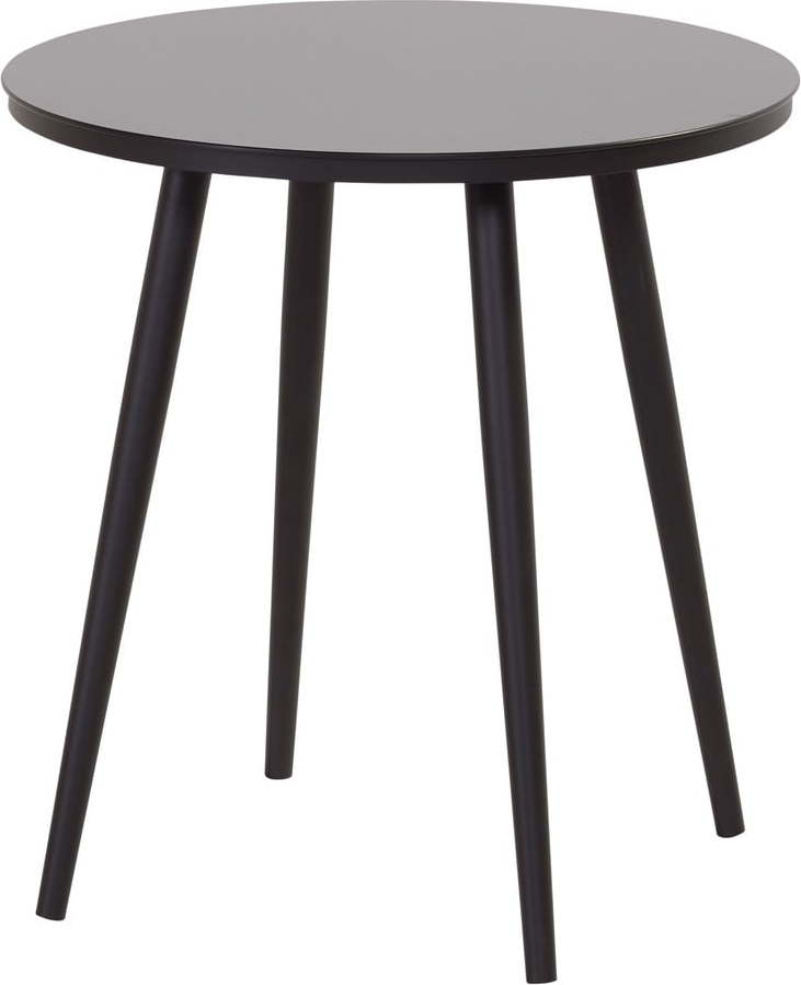 Kulatý zahradní barový stolek s černou deskou ø 66 cm Sophie – Hartman Hartman
