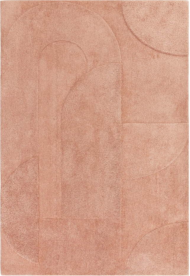 Růžový koberec 160x230 cm Tova – Asiatic Carpets Asiatic Carpets
