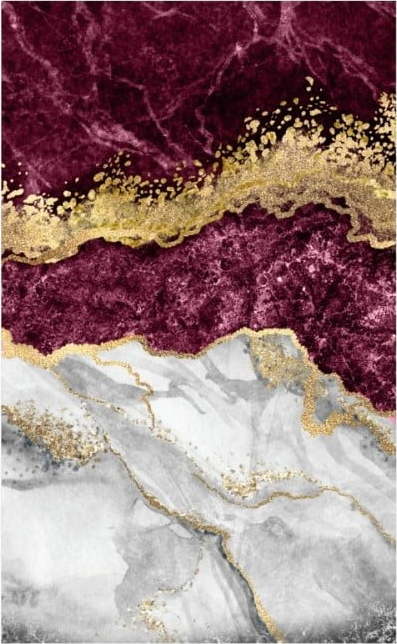 Vínový koberec 180x120 cm Gold- Rizzoli Rizzoli