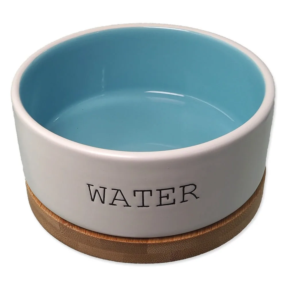 Keramická miska pro psa ø Dog Fantasy WATER – Plaček Pet Products