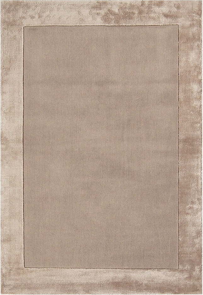 Světle hnědý ručně tkaný koberec s příměsí vlny 120x170 cm Ascot – Asiatic Carpets Asiatic Carpets