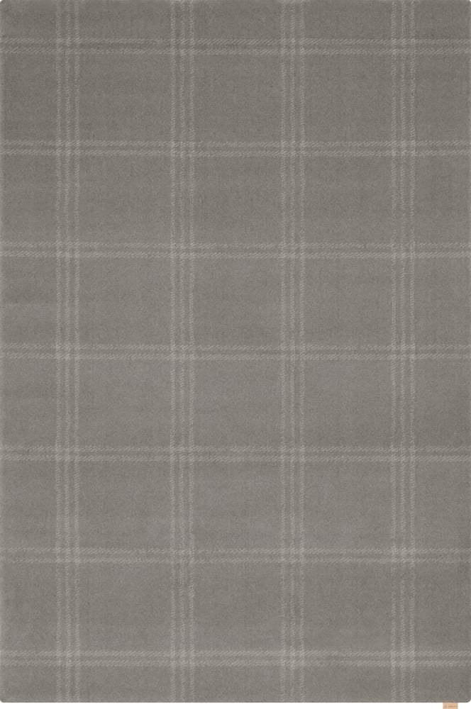 Světle šedý vlněný koberec 300x400 cm Calisia M Grid Prime – Agnella Agnella