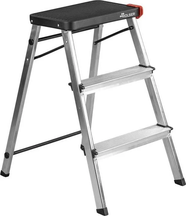 Kovové schůdky 70 cm M3 ALU – Rolser