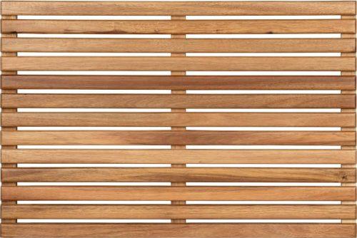 Dřevěná koupelnová předložka v přírodní barvě 40x60 cm Acacia – Wenko WENKO