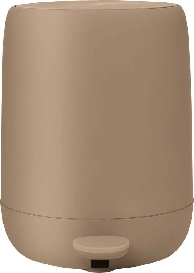 Hnědý odpadkový koš Blomus Sono, 3 l