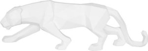 Matně bílá soška PT LIVING Origami Panther PT LIVING