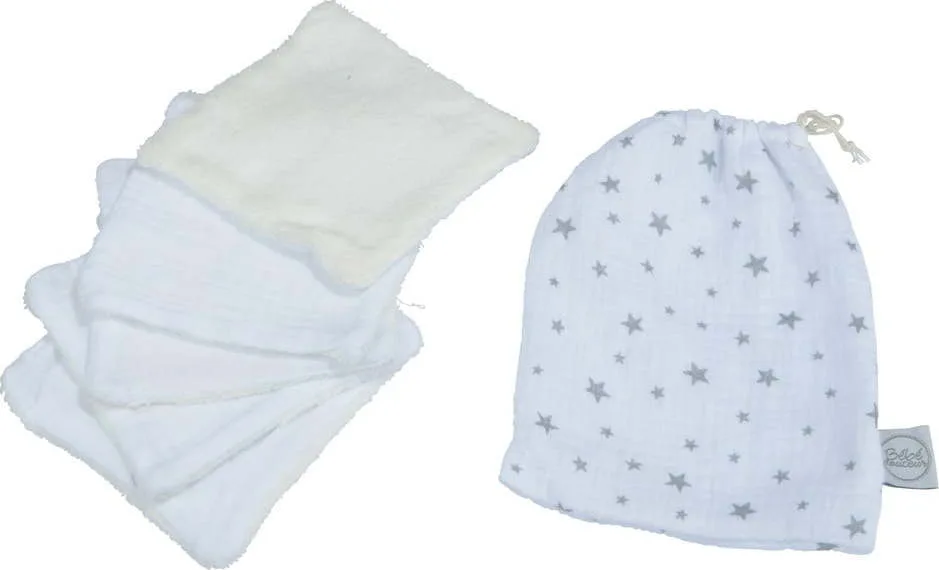 Mušelínové žínky v sadě 5 ks – Bébé Douceur