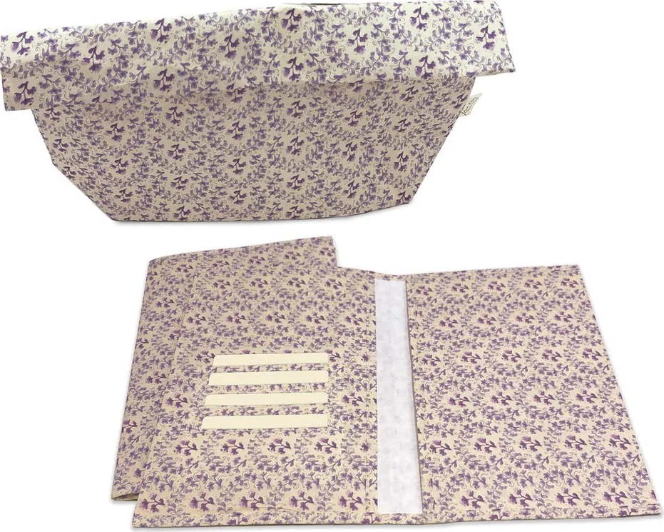 Obal na knihu s taškou Violet – Kartos