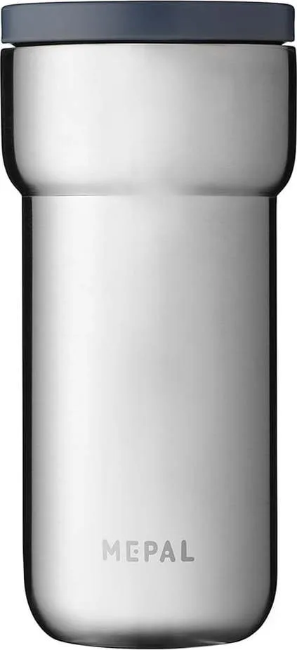 Termo hrnek ve stříbrné barvě 375 ml Natural brushed – Mepal
