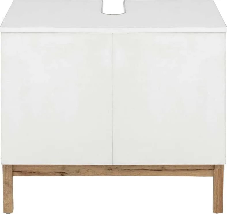 Bílá skříňka pod umyvadlo 56x35 cm Mirza – Støraa