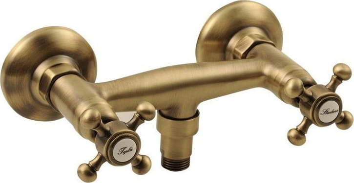 Nástěnná sprchová baterie v bronzové barvě (1 výstup) Antea – Sapho Sapho