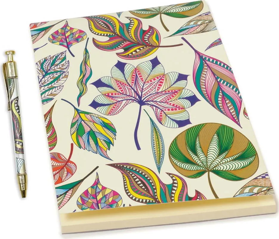 Poznámkový blok s propiskou 50 stránek formát A5 Colorful – Kartos
