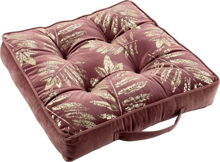 Růžový polštář na sezení Adelor – douceur d'intérieur Douceur d intérieur
