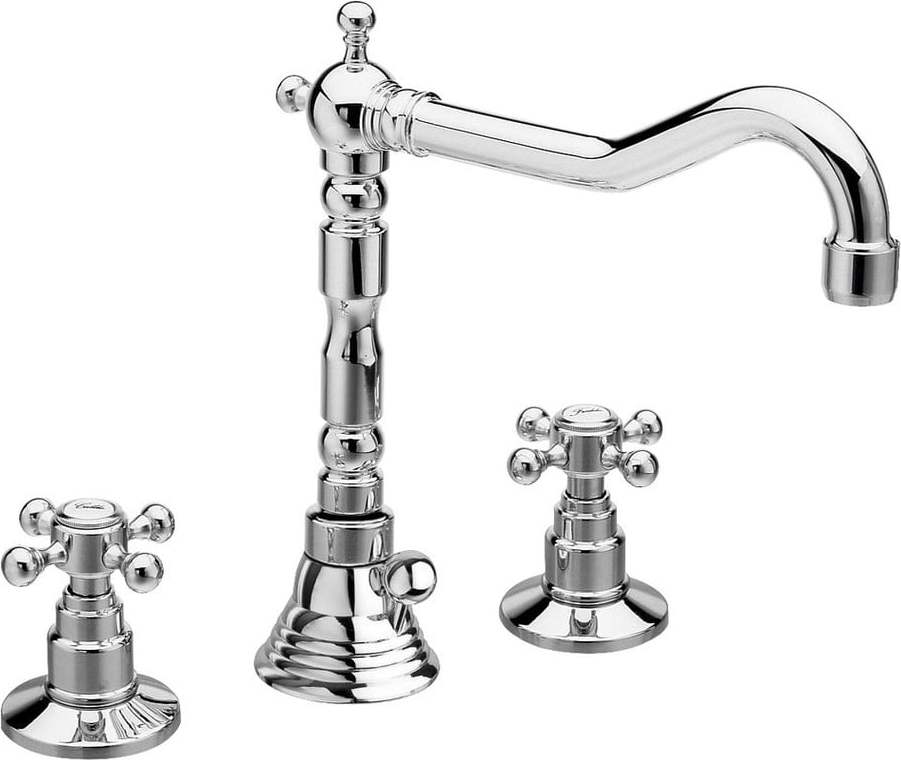 Umyvadlová baterie v leskle stříbrné barvě Antea – Sapho Sapho