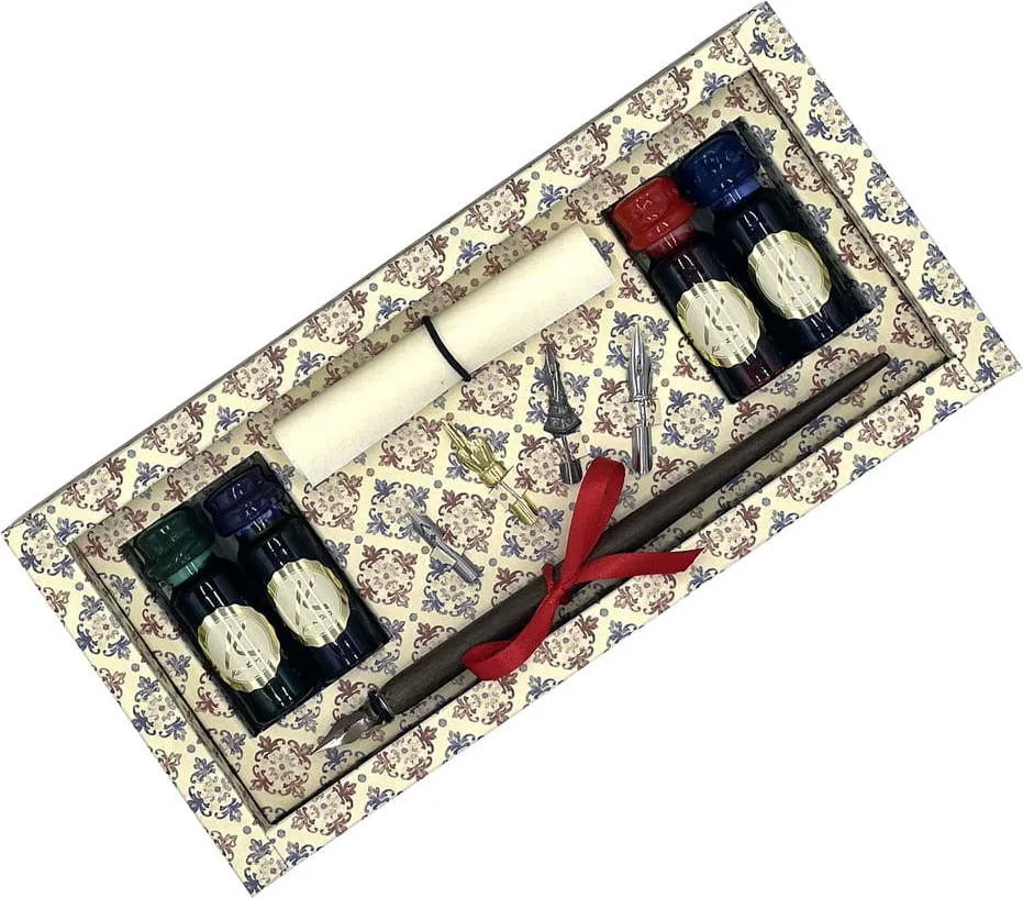 Kaligrafická sada Red & Blue – Kartos