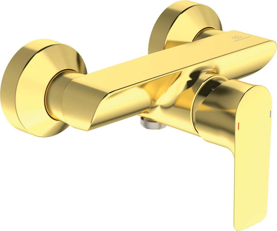 Sprchová nástěnná baterie ve zlaté barvě Connect Air – Ideal Standard Ideal standard