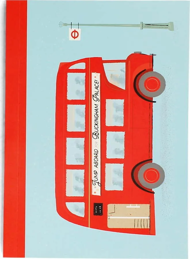 Zápisník 60 str. formát A6 Routemaster Bus – Rex London