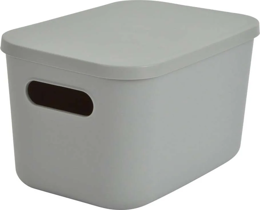 Plastový úložný box s víkem – Homéa