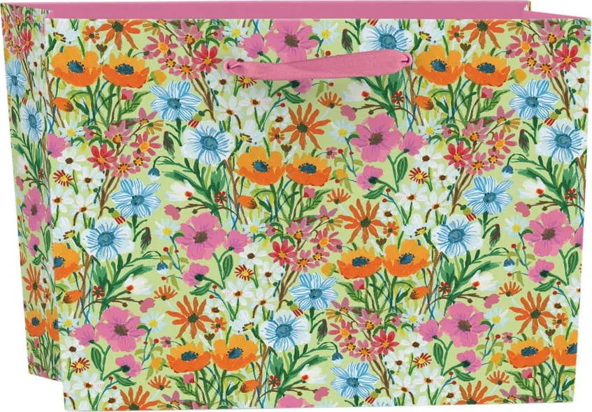 Dárková taška 31x14,5 cm Flower Field – Roger la Borde