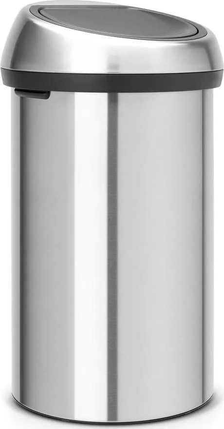 Dotykový ocelový odpadkový koš v matně stříbrné barvě 60 l Touch Bin – Brabantia